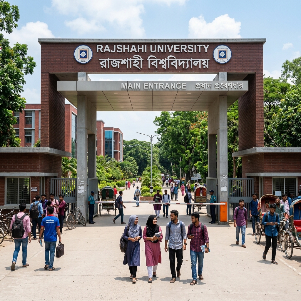 রাকসু ভবনে হামলা • ছাত্রলীগ সংশ্লিষ্টতার অভিযোগে রাবির দুই শিক্ষার্থী গ্রেফতার